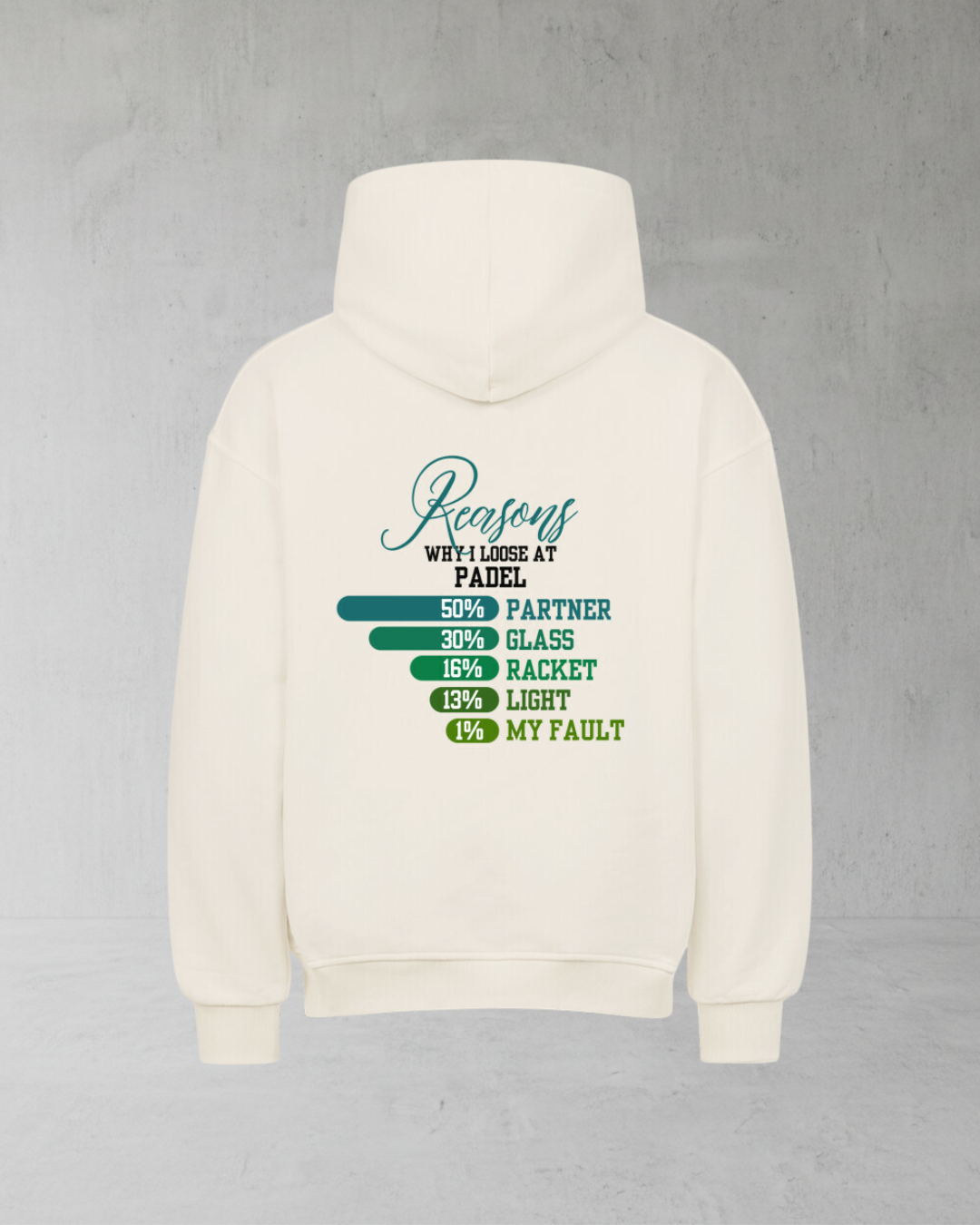 Oversized Hoodie - Reasons