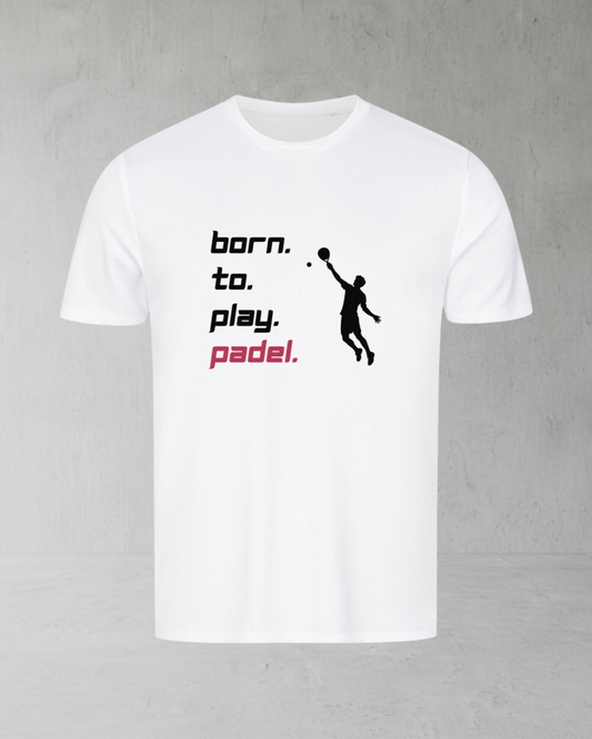 Sport T-Shirt Men - Born to play padel