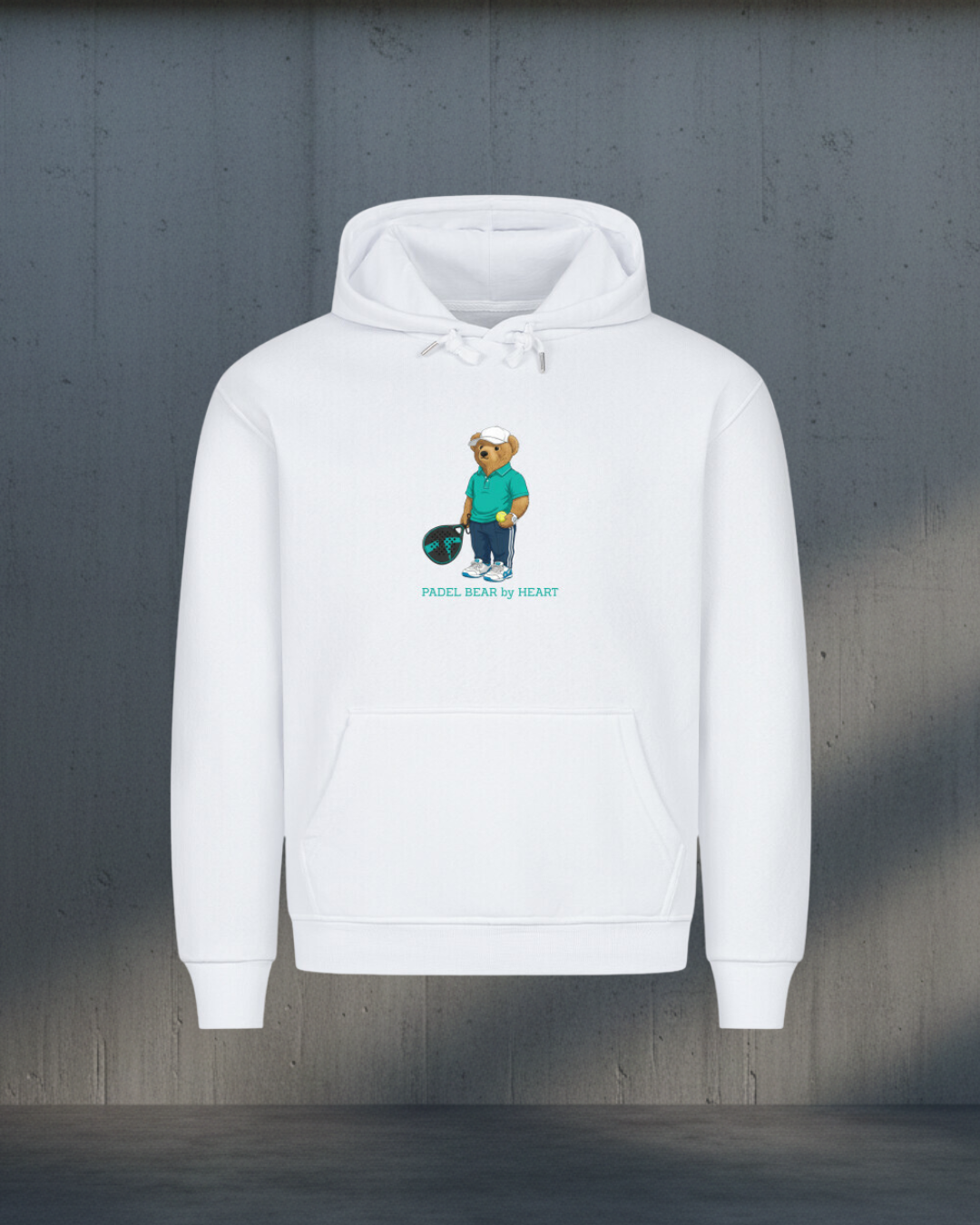 Unisex Hoodie - Padel Bear