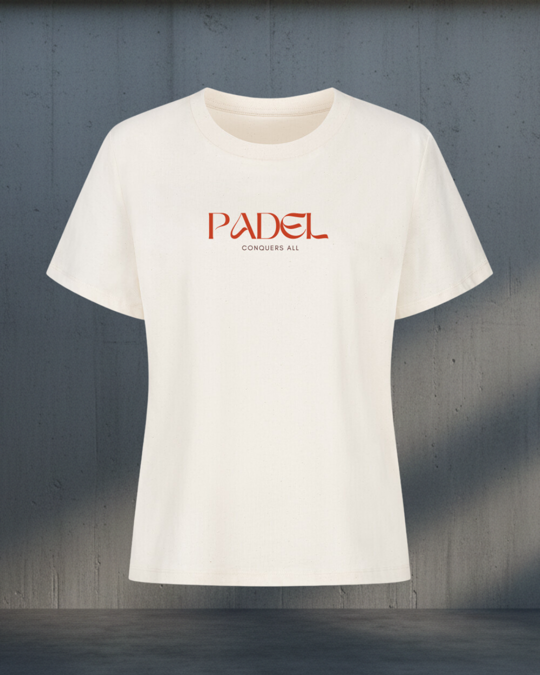 Premium Organic Shirt Women - Padel conquers all