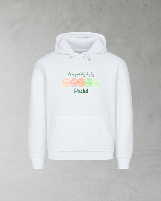 Unisex Hoodie -good day to play padel