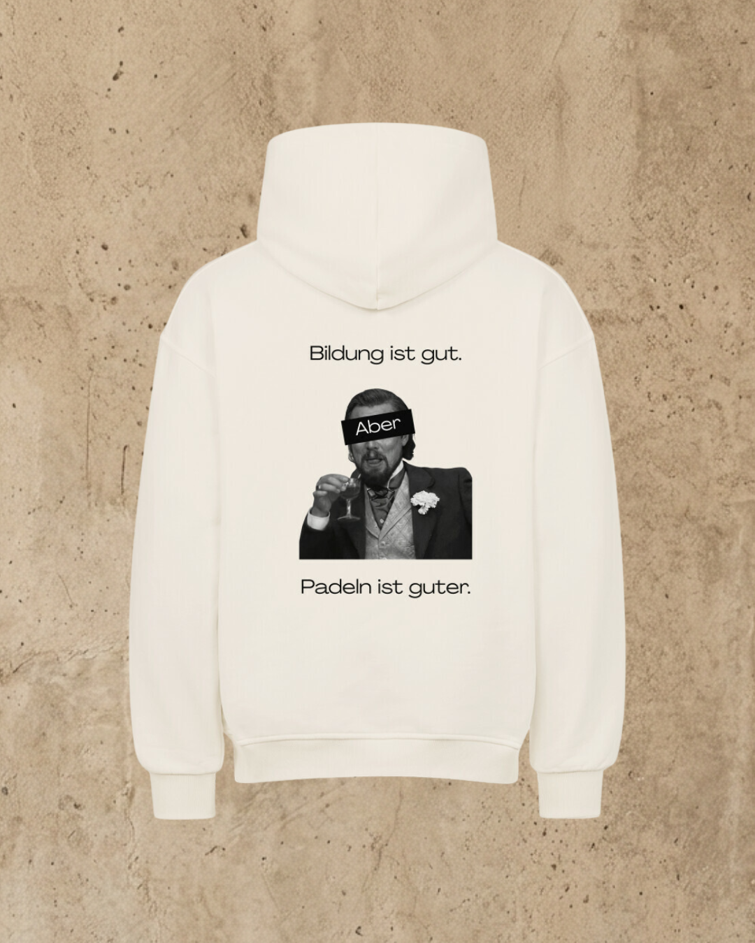 Oversized Hoodie - Bildung ist gut