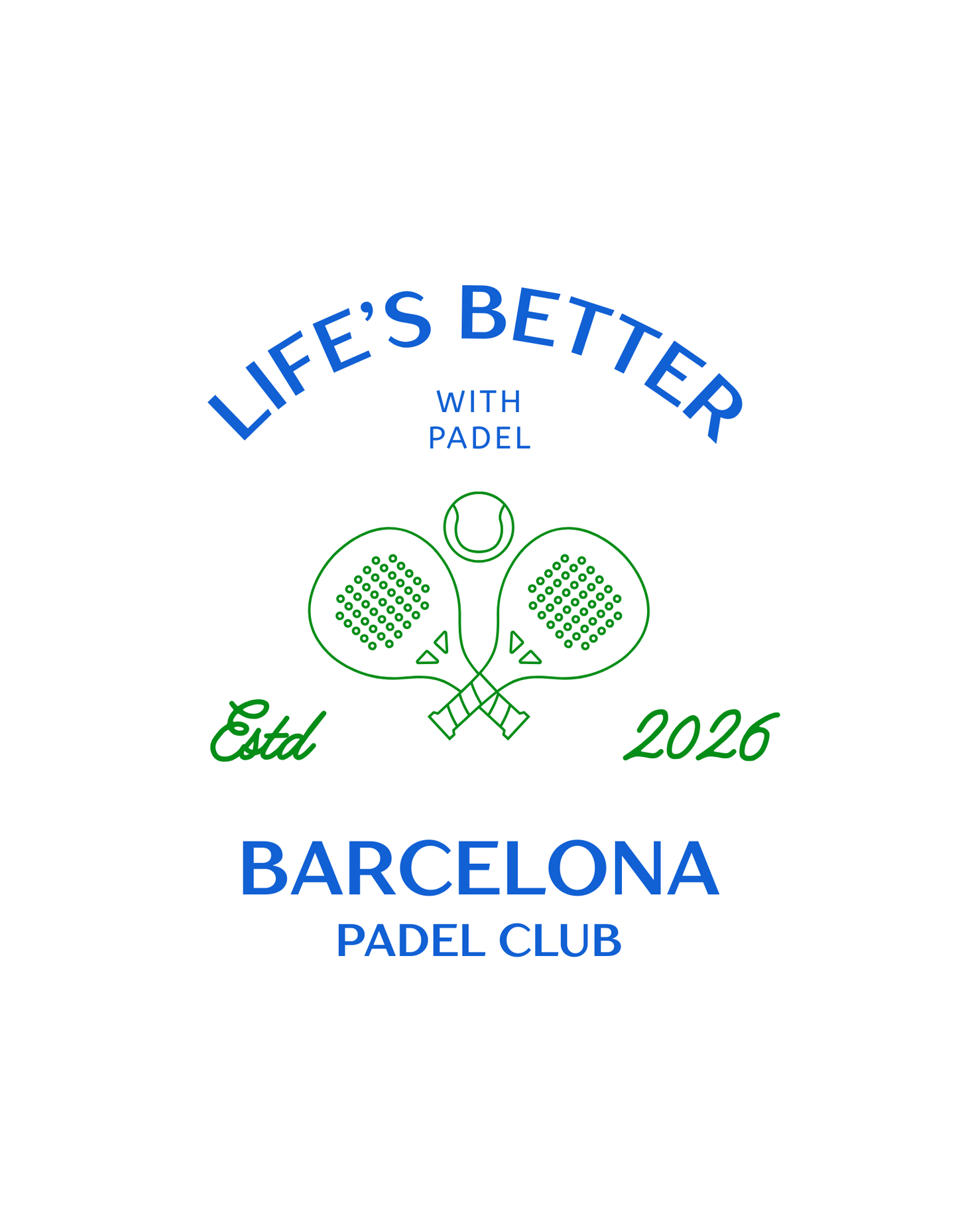 Classic Polo Shirt - Life's better with padel