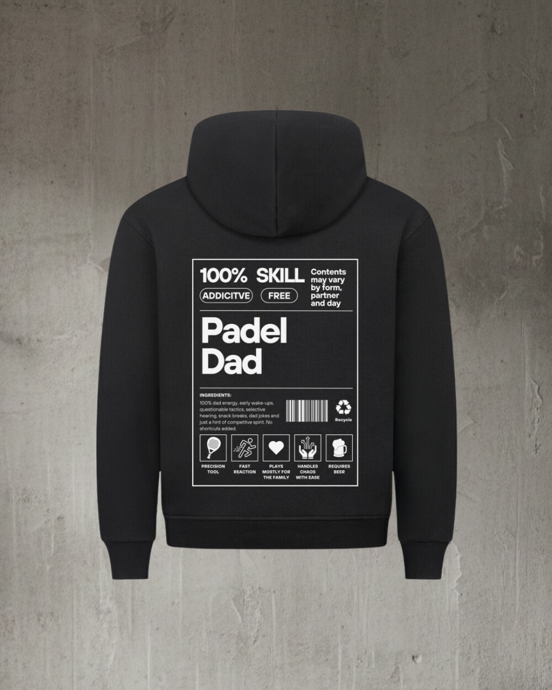 Unisex Hoodie - Padel Dad
