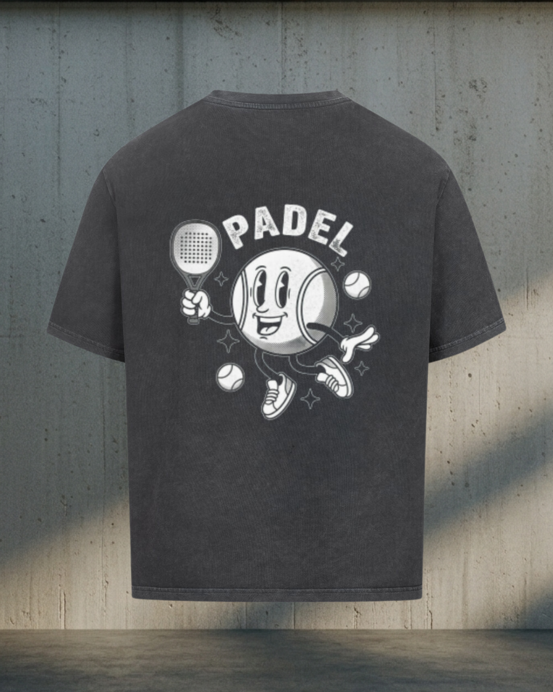 Oversized Shirt - PADEL RETRO COMIC