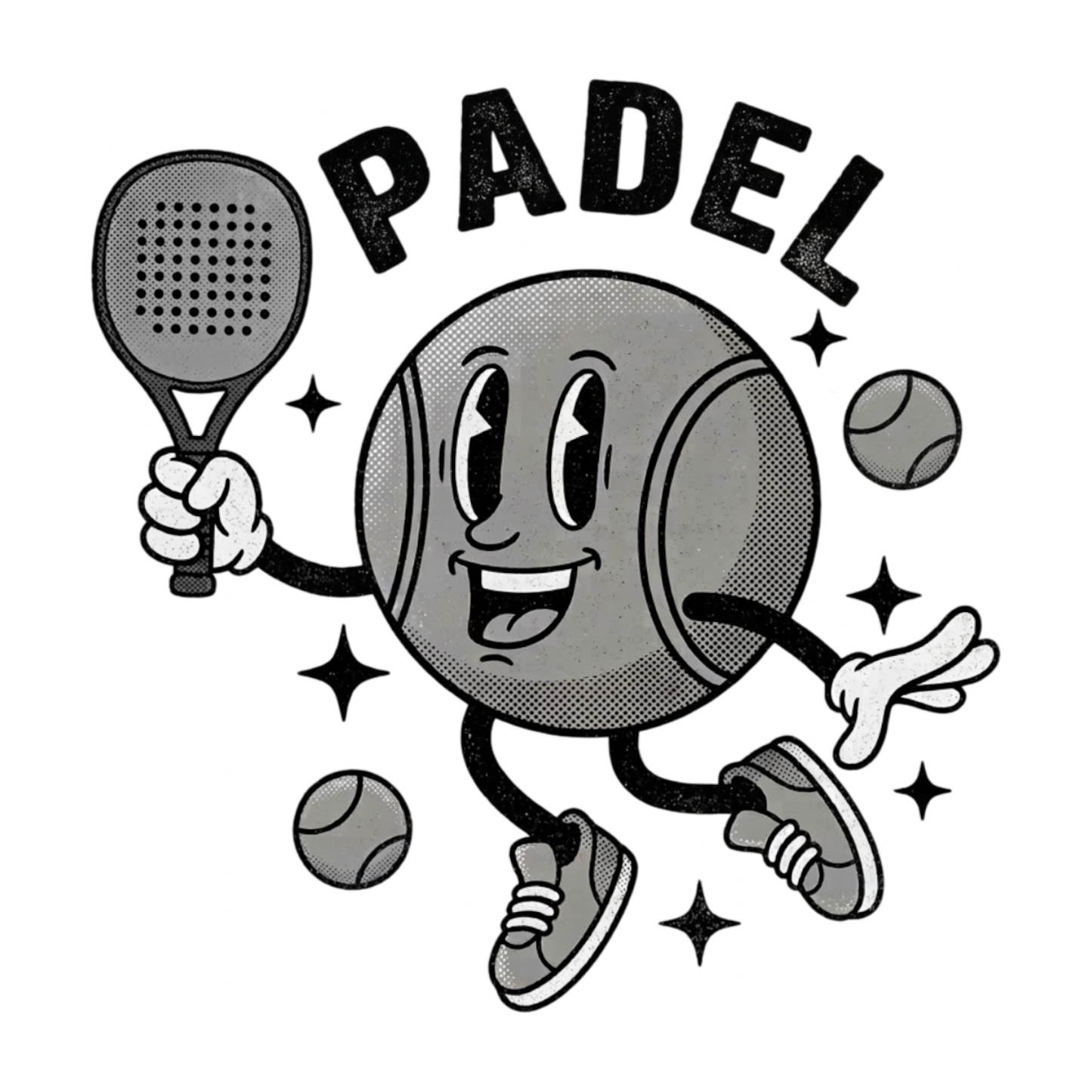 Oversized Shirt - PADEL RETRO COMIC
