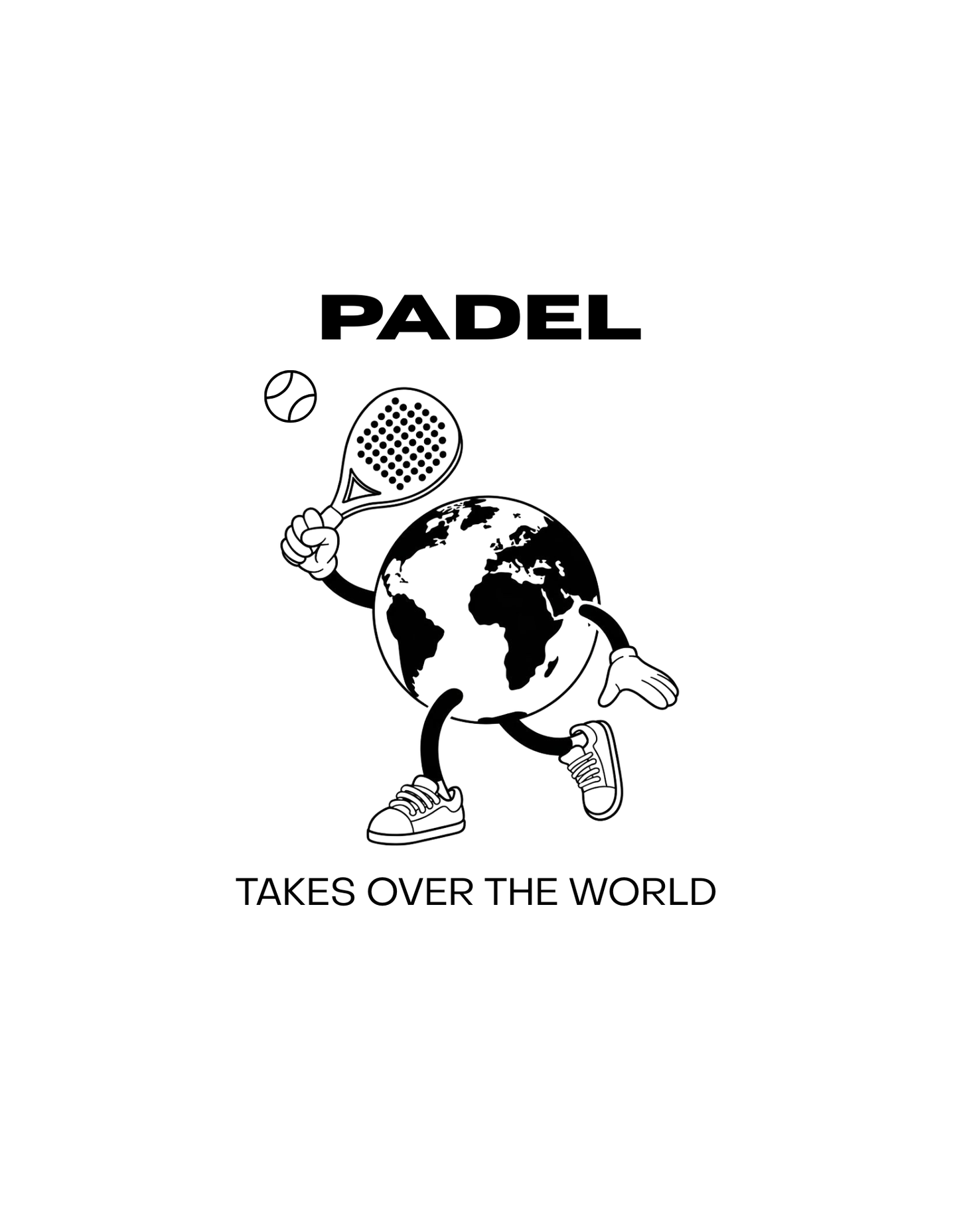 Sport T-Shirt Men - Padel takes over the world
