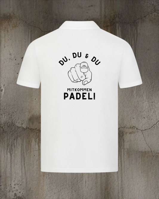Classic Polo Shirt - Mitkommen Padel!