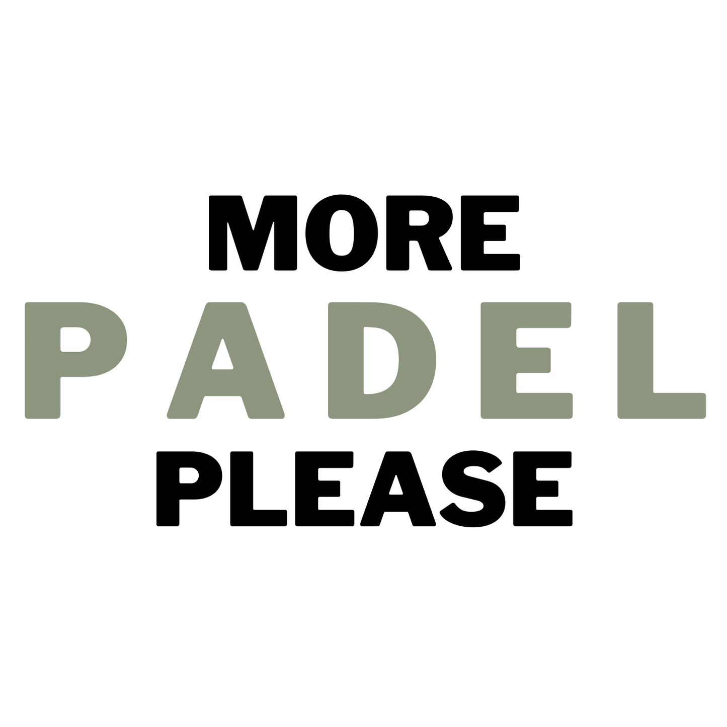 Sport T-Shirt Men - More Padel